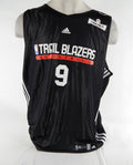 2000s Portland Trailblazers Dwayne Mitchell #9 Game Used Jersey SummerLeague 7