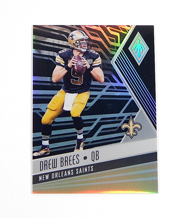 2017 Panini Phoenix Black Drew Brees #46 Saints #'d 8/10