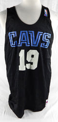 1990s Cleveland Cavaliers #19 Game Issued Black Practice Jersey XL 898