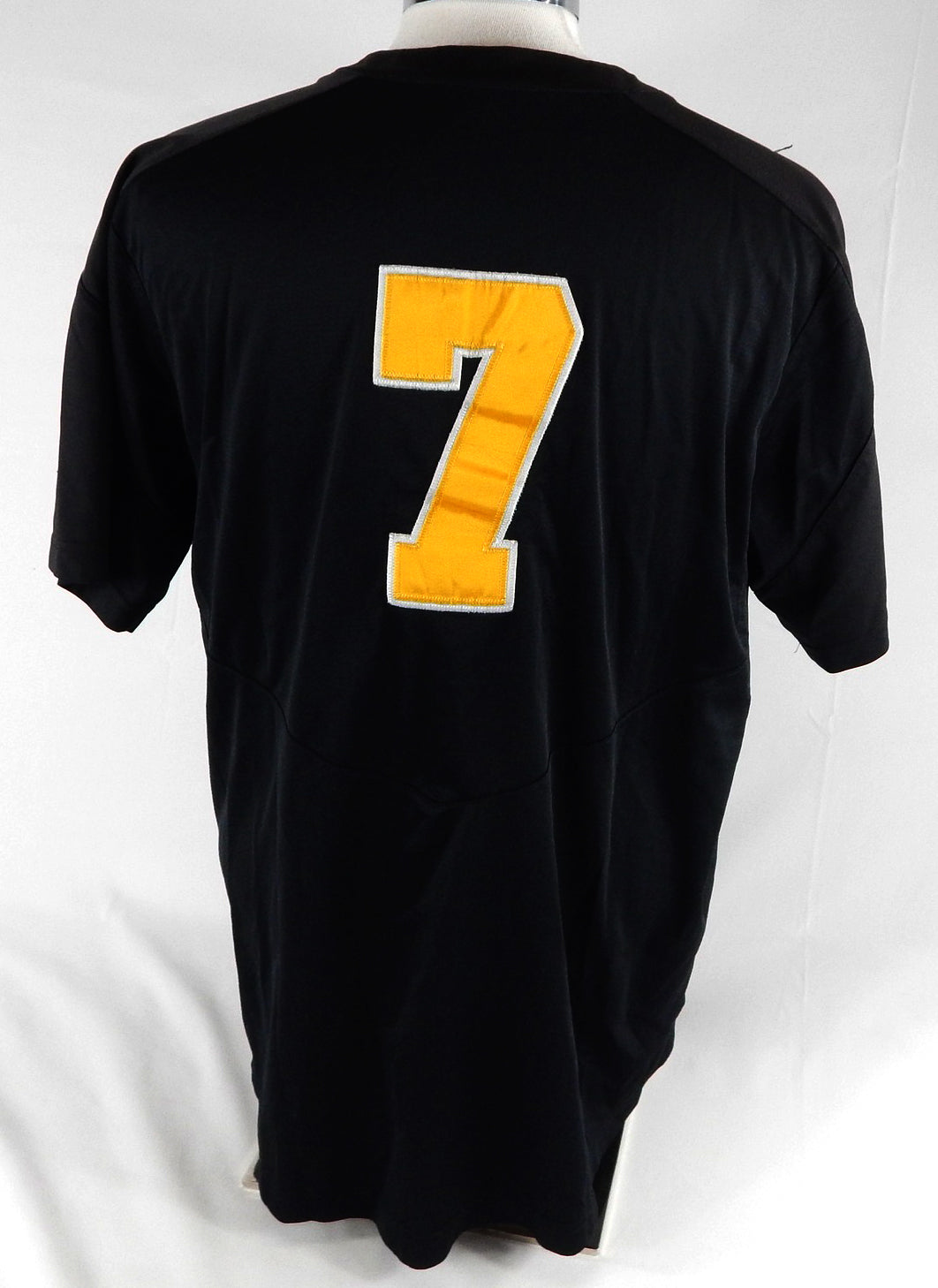 2019 Long Beach State Dirtbags #7 Game Used Black Jersey Baseball XL 877 Pic2