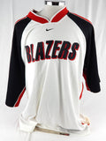 Portland Trail Blazers Game Issued White Shooting Shirt 3XL 414