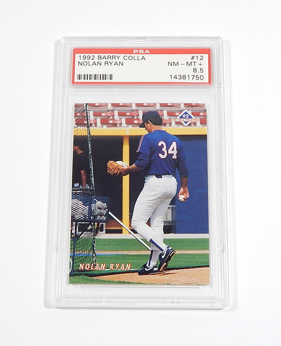 1992 Barry Colla Nolan Ryan #12 PSA 8.5