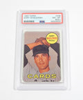 1969 Topps Gary Waslewski RC #438 Rookie PSA 8 (OC)
