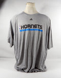 2000s New Orleans Hornets Team Issued Grey Training Shirt 3XLT 973S
