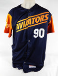 2022 Las Vegas Aviators Chester Pimentel #90 Game Used Navy Jersey 48 DP67991