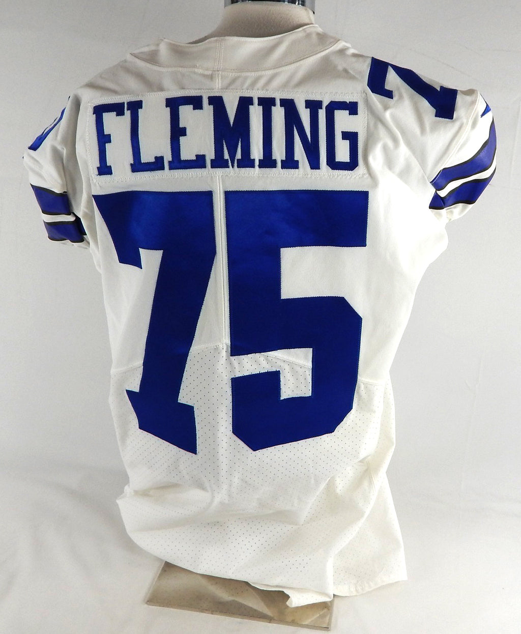 2019 Dallas Cowboys Cameron Fleming #75 Game Issued White Jersey 50 826 Pic2