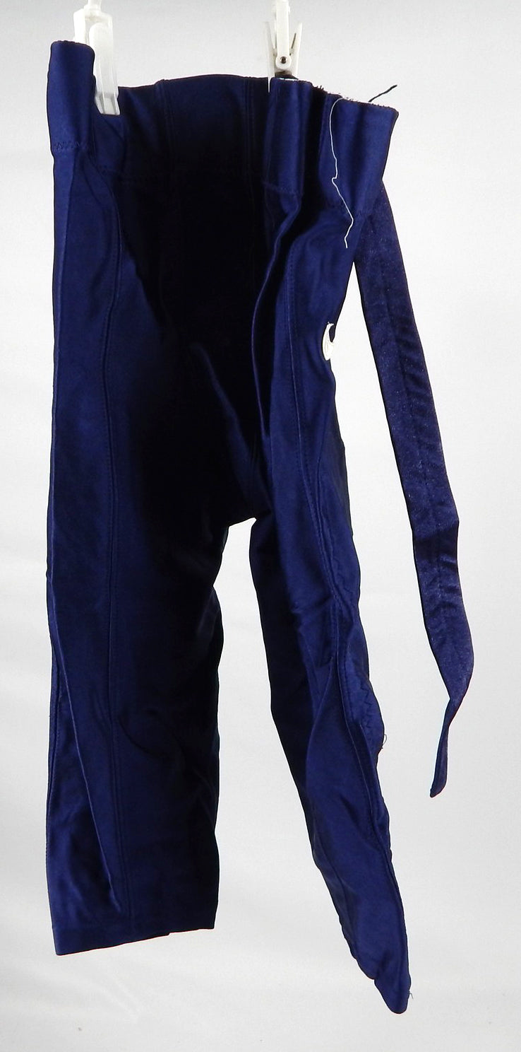 2000s Utah State Aggies Game Used Navy Blue Pants M 044 Pic2