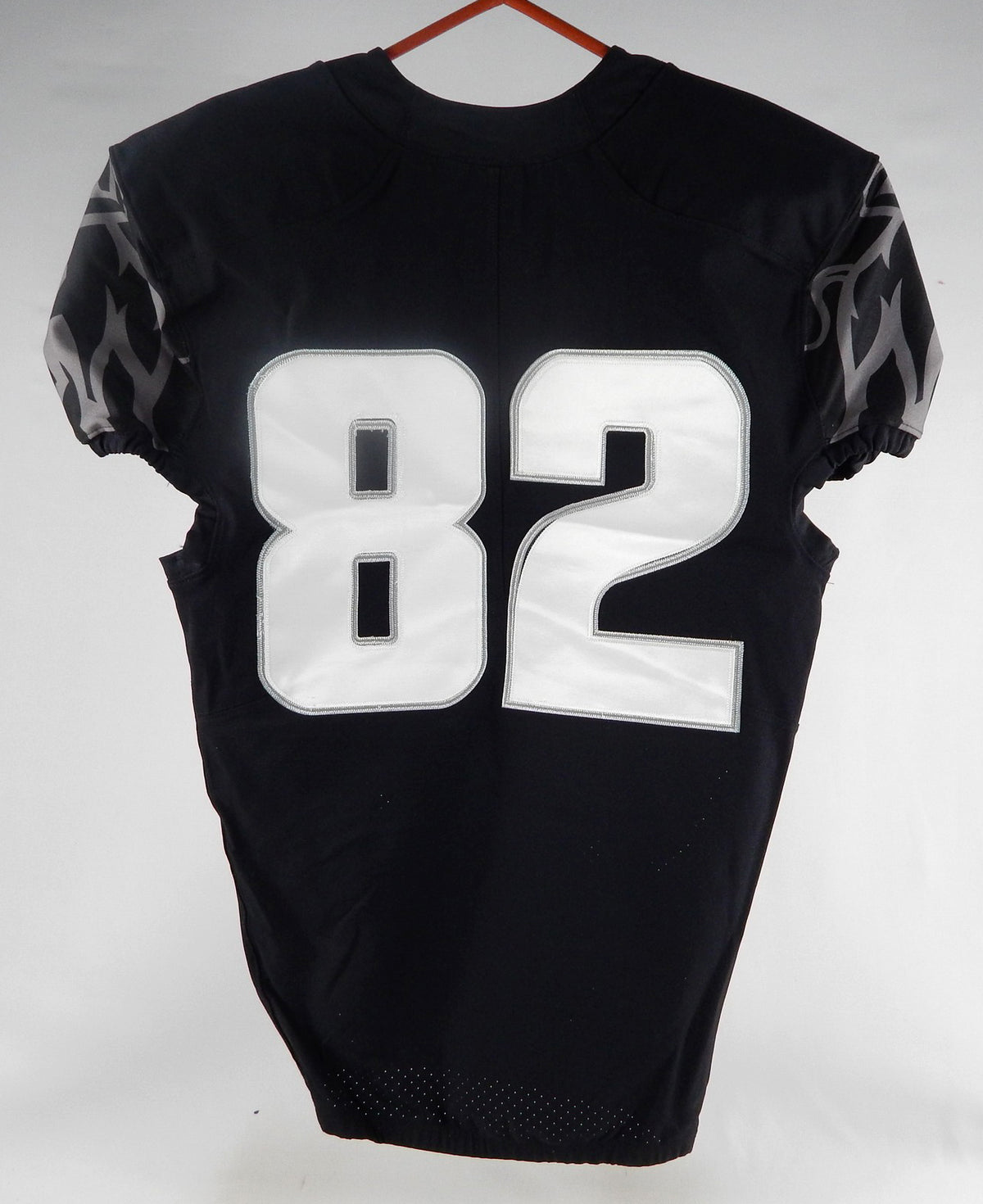 2021 Utah State Aggies #82 Game Used Black Out Jersey Name Plate Removed S 038 Pic2