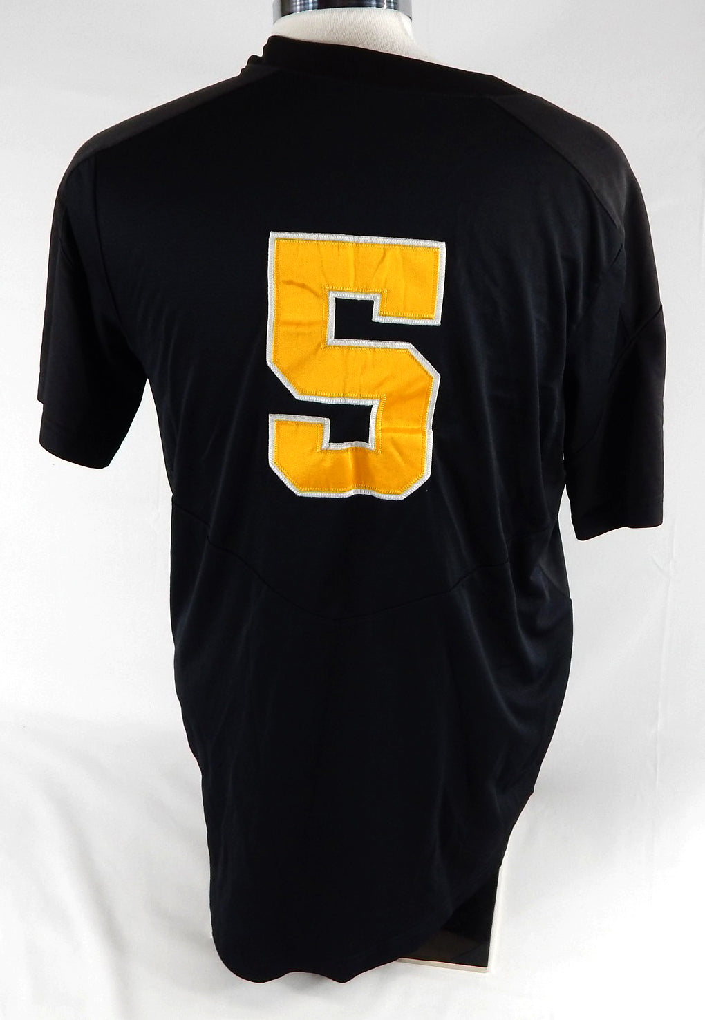 2019 Long Beach State Dirtbags #5 Game Used Black Jersey Baseball L 881 Pic2