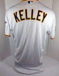 2019 Pittsburgh Pirates Christian Kelley # Game Issued White Jersey 150 P 33331