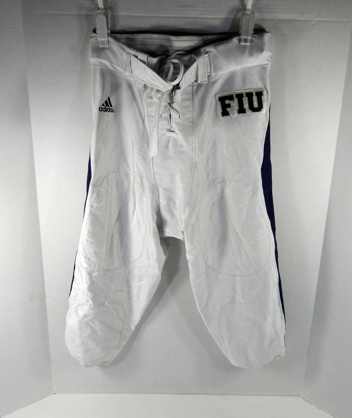 2008 FIU Panthers Tourek Williams #97 Game Used White Pants 40 DP68742