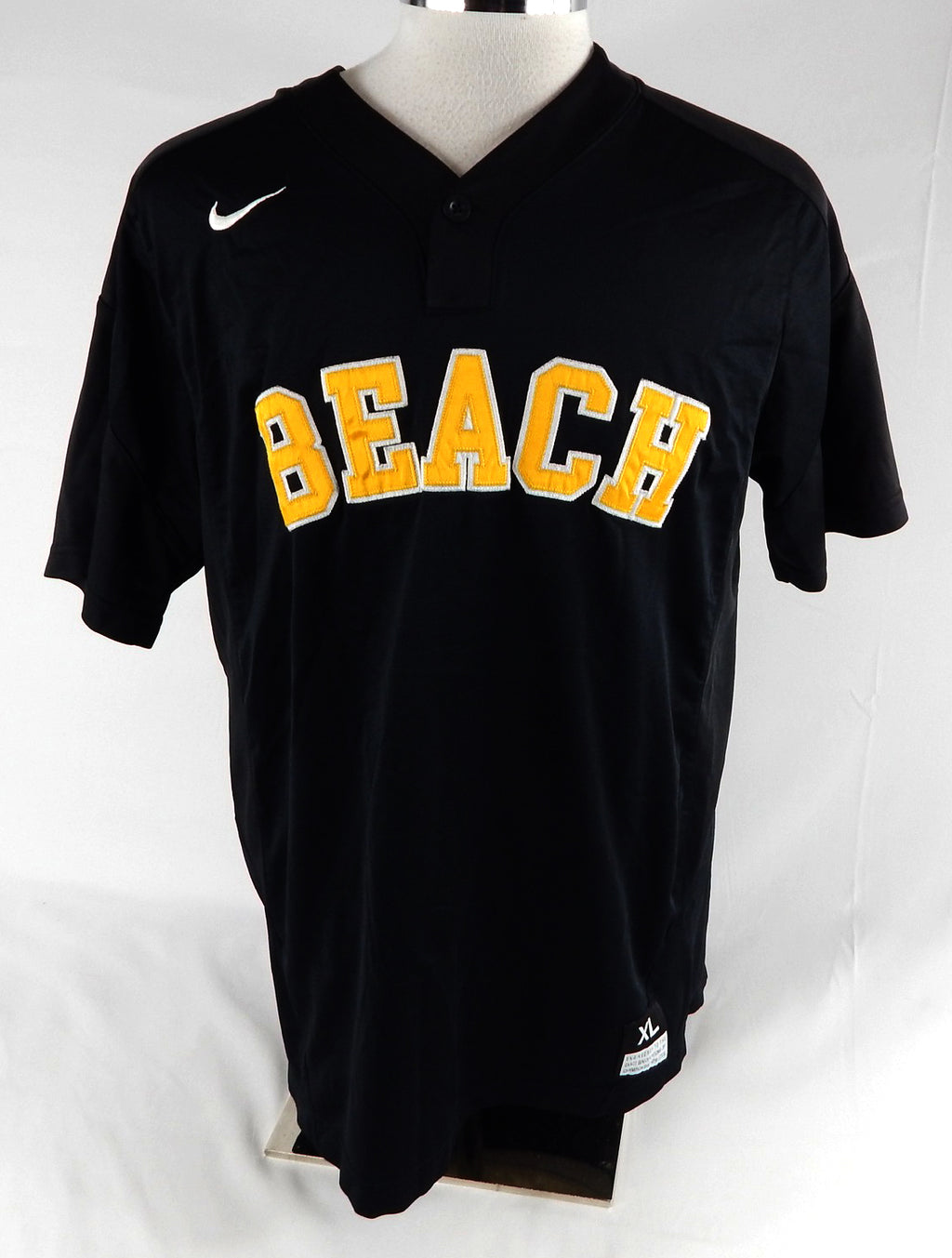 2019 Long Beach State Dirtbags #11 Game Used Black Jersey Baseball XL 882