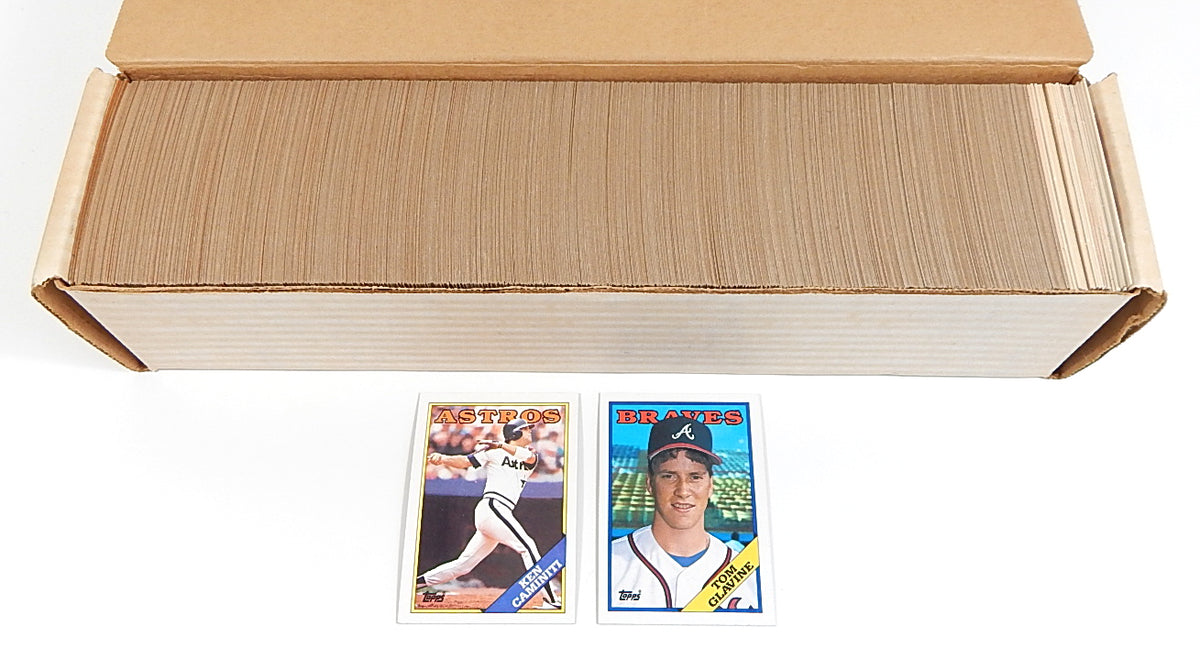 # 1988 Topps Baseball Complete Set (792) Nm/Mt Glavine Caminti RC