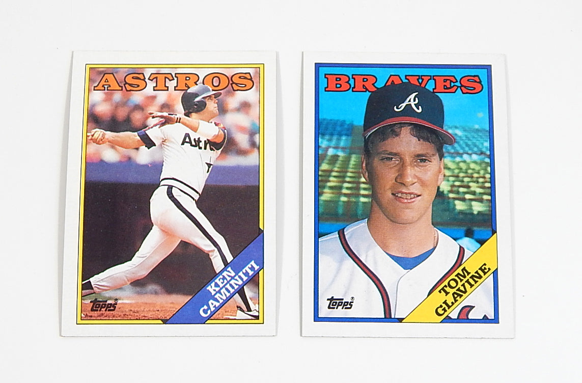 # 1988 Topps Baseball Complete Set (792) Nm/Mt Glavine Caminti RC Pic2