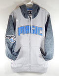 Orlando Magic Adidas Climalite Warm Up Sweatshirt Size 4XL +2" Length Gray New