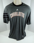 2011-12 Charlotte Bobcats Game Issued Grey Shooting Shirt Special Ed Nascar 4XL2