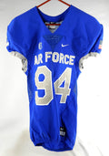 2017 Air Force Falcons #94 Game Used Blue Jersey Name Plate Removed M DP80936