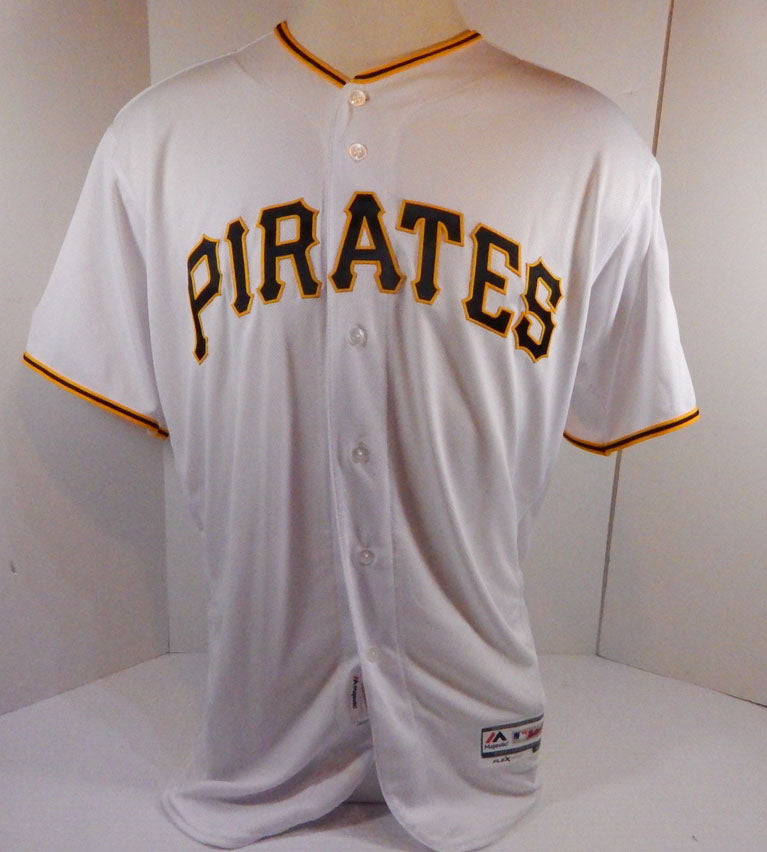 2019 Pittsburgh Pirates Brandon Waddell # Game Issued White Jersey 150 P 336 Pic2