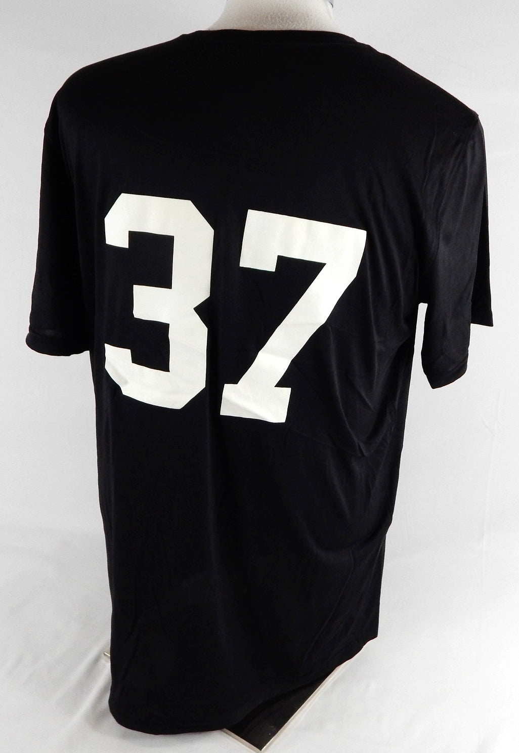 2017 Miami Marlins #37 Game Used Black Training Shirt XL 438 Pic2