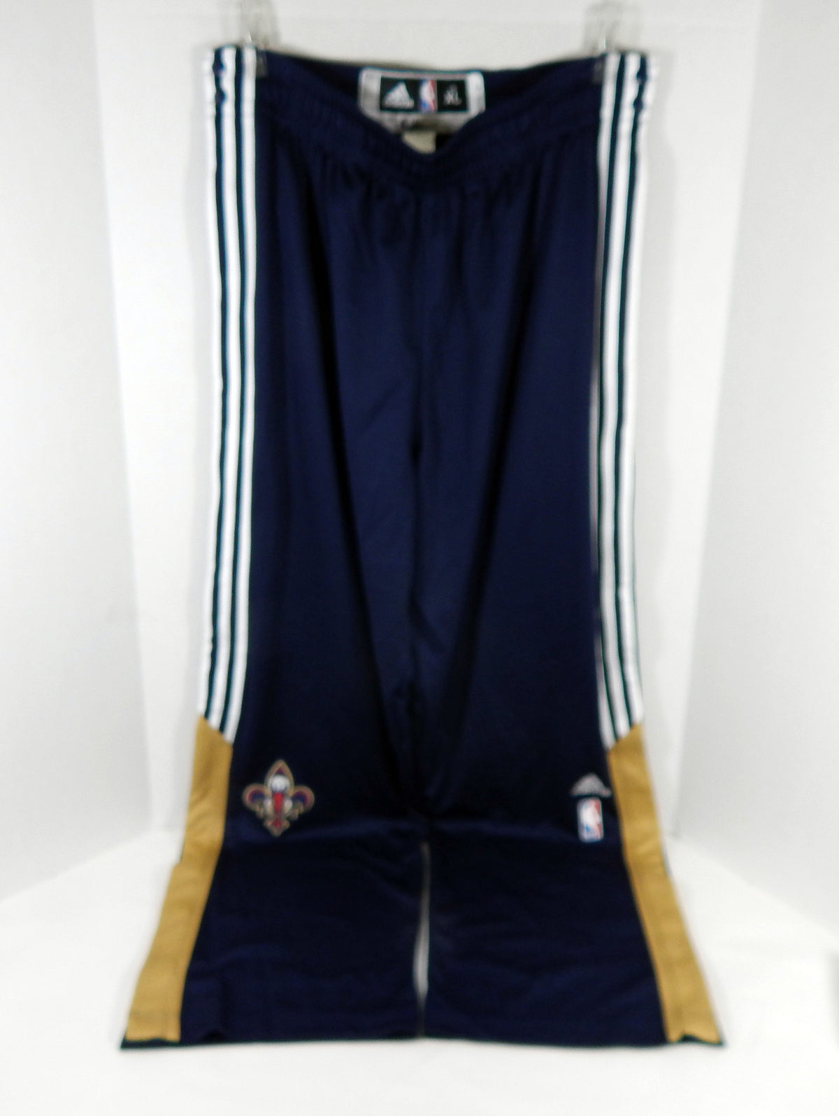 2014-15 New Orleans Pelicans Toney Douglas #16 Game Used Navy Pants XL 8