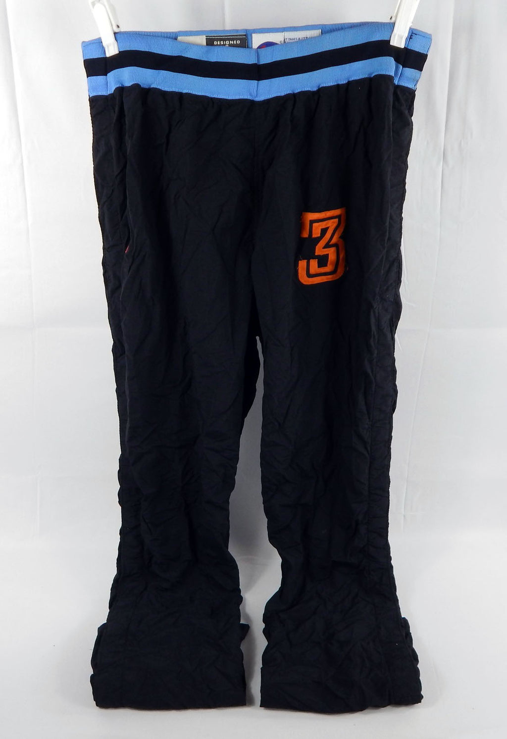 1996-97 Cleveland Cavaliers #3 Game Used Black Warm Up Pants 36 565