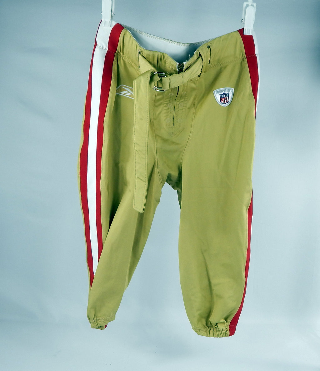 2010 San Francisco 49ers Game Issued White Pants 38 909