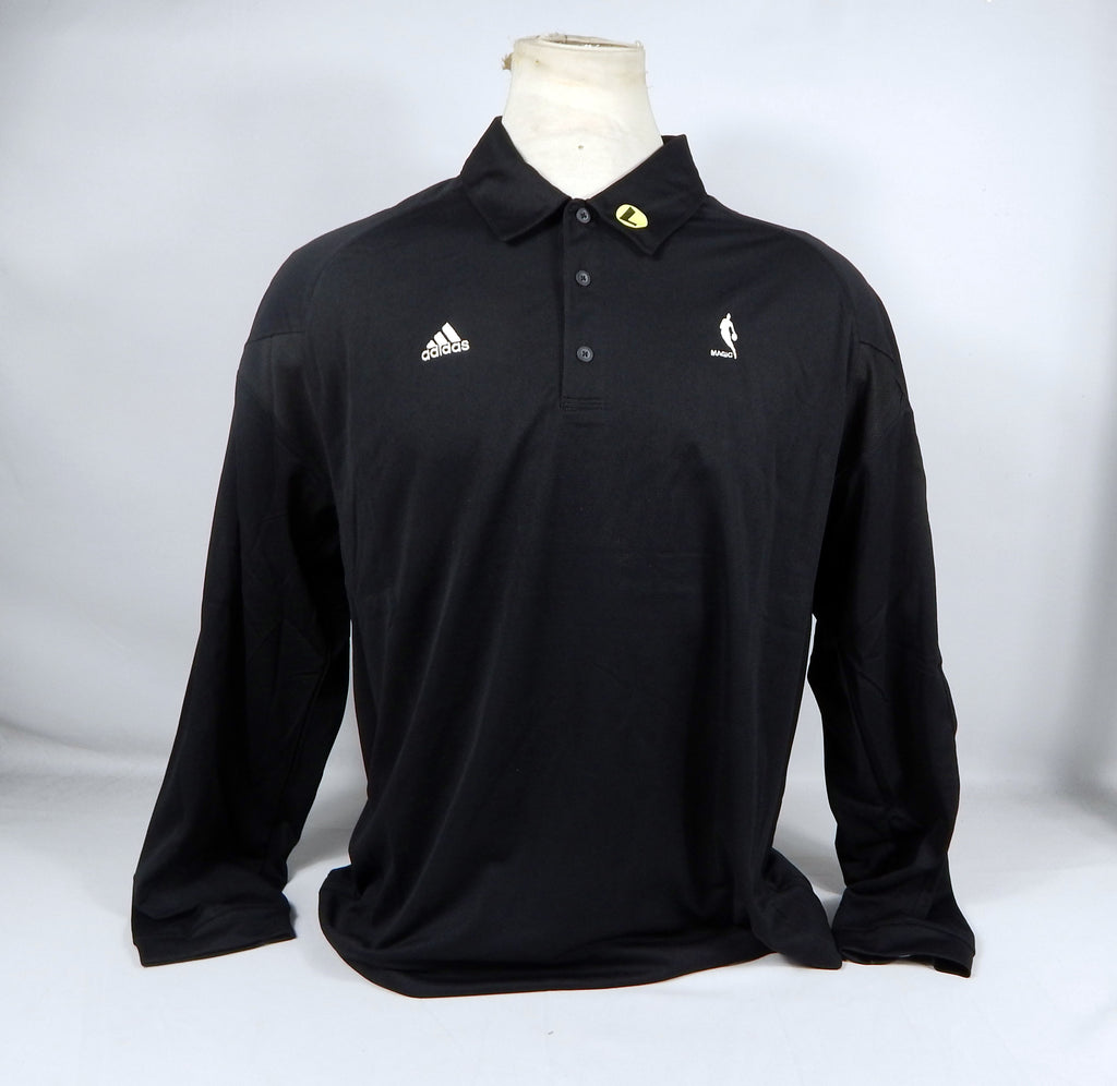 2000s Orlando Magic Team Issued Black Polo Shirt L 712989S