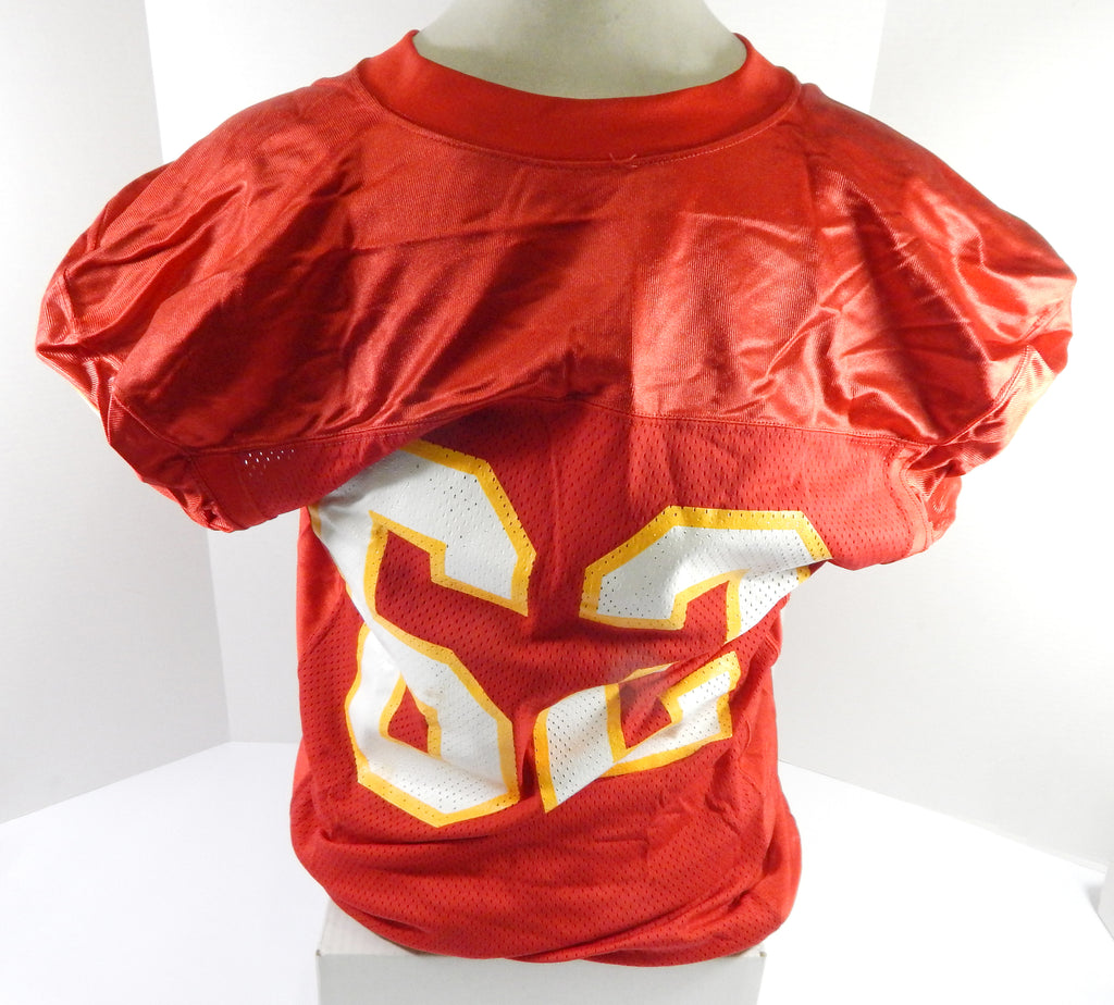 1993 Kansas City Chiefs #62 Game Issued Red Jersey 48 DP51791 Pic2