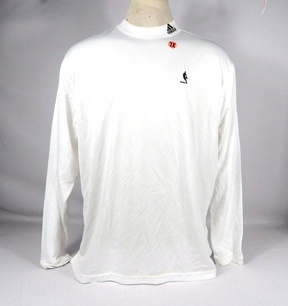 2008-09 Orlando Magic Team Issued White Turtleneck Shirt XL 712990S