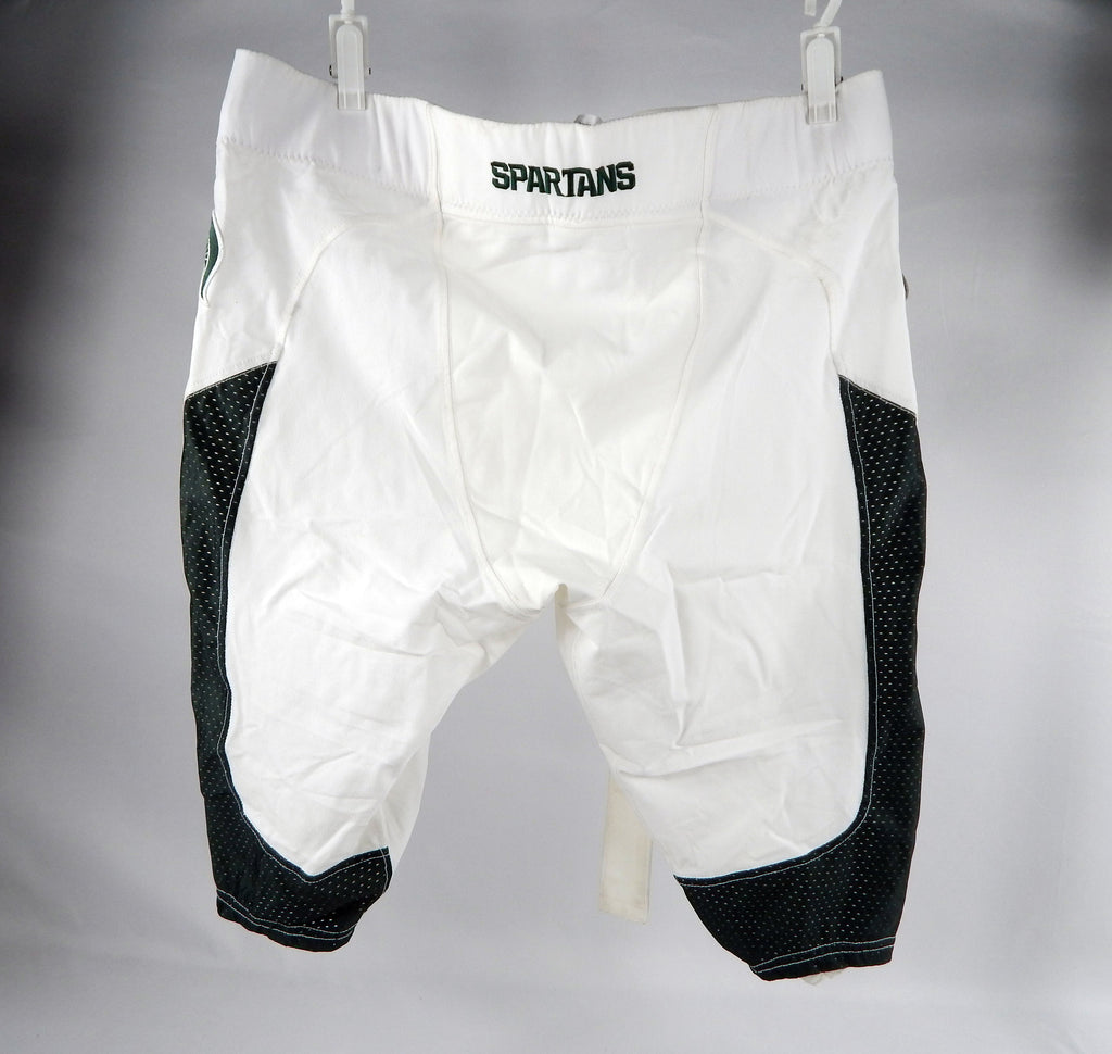 2000s Michigan State Spartans Game Issued White Pants 44 911 Pic2