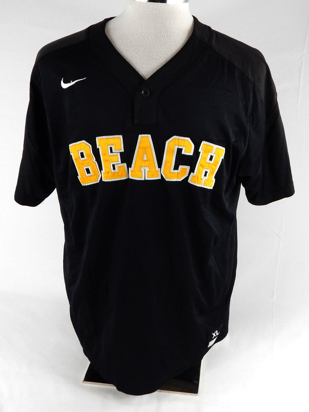 2019 Long Beach State Dirtbags #12 Game Used Black Jersey Baseball XL 890