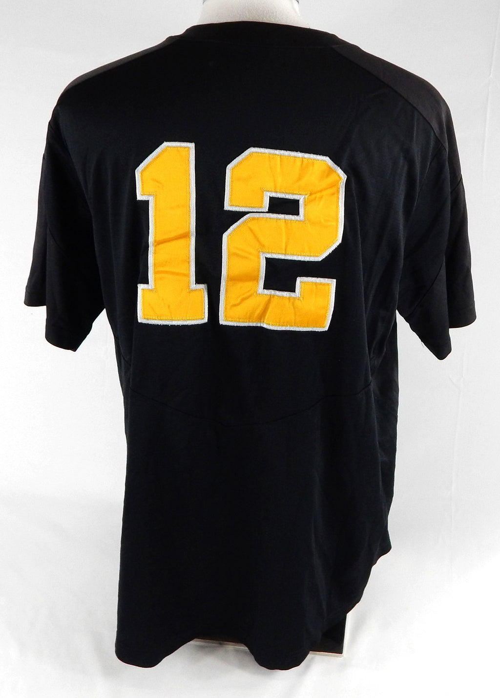 2019 Long Beach State Dirtbags #12 Game Used Black Jersey Baseball XL 890 Pic2
