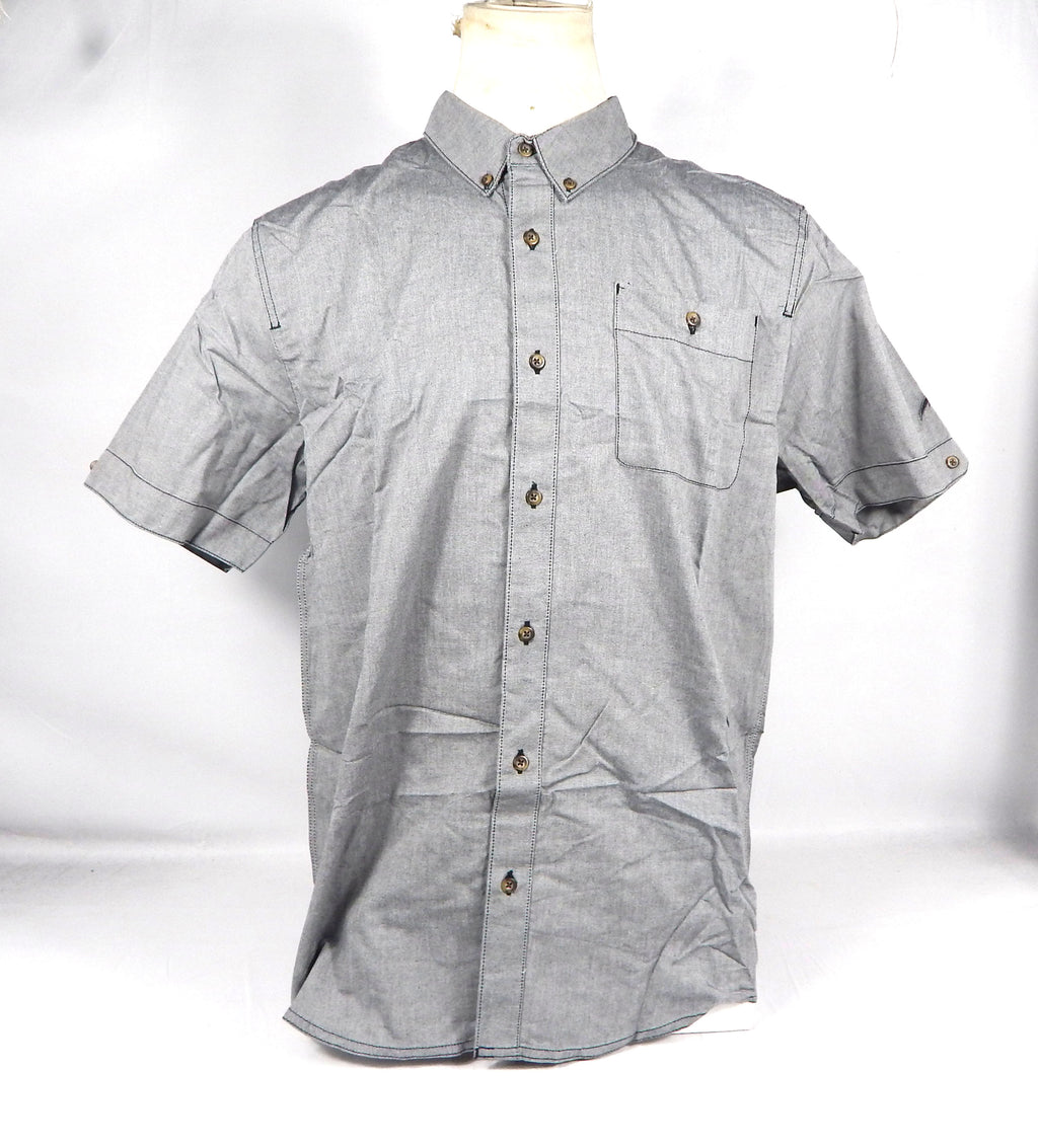2013-14 Orlando Magic Team Issued Grey Button Up Polo Shirt XL 712992S