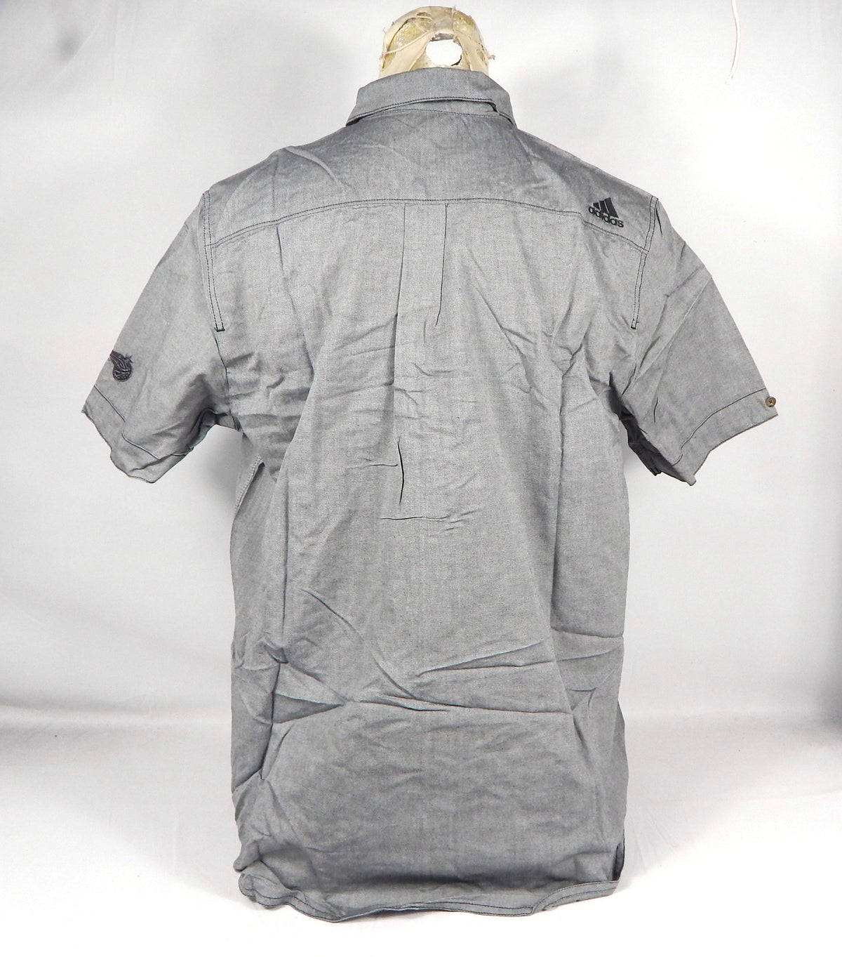 2013-14 Orlando Magic Team Issued Grey Button Up Polo Shirt XL 712992S Pic2
