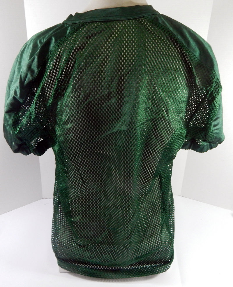 2015-16 North Carolina Tar Heels UNC Game Used Green Practice Football Jersey 75 Pic2