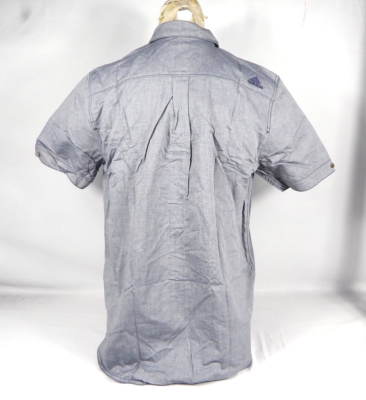 2013-14 Orlando Magic Team Issued Grey Button Up Polo Shirt XL 712995S Pic2