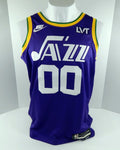 Men's Utah Jazz Jordan Clarkson #0 Swingman Purple Jersey Classic Nike NWT L 53S