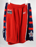 2000s Team USA Basketball Game Issued Red Shorts Basketball L 076