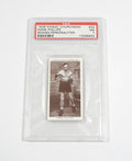 1938 WA & AC Churchman Boxing Personalities Eddie Phillips #33 PSA 7