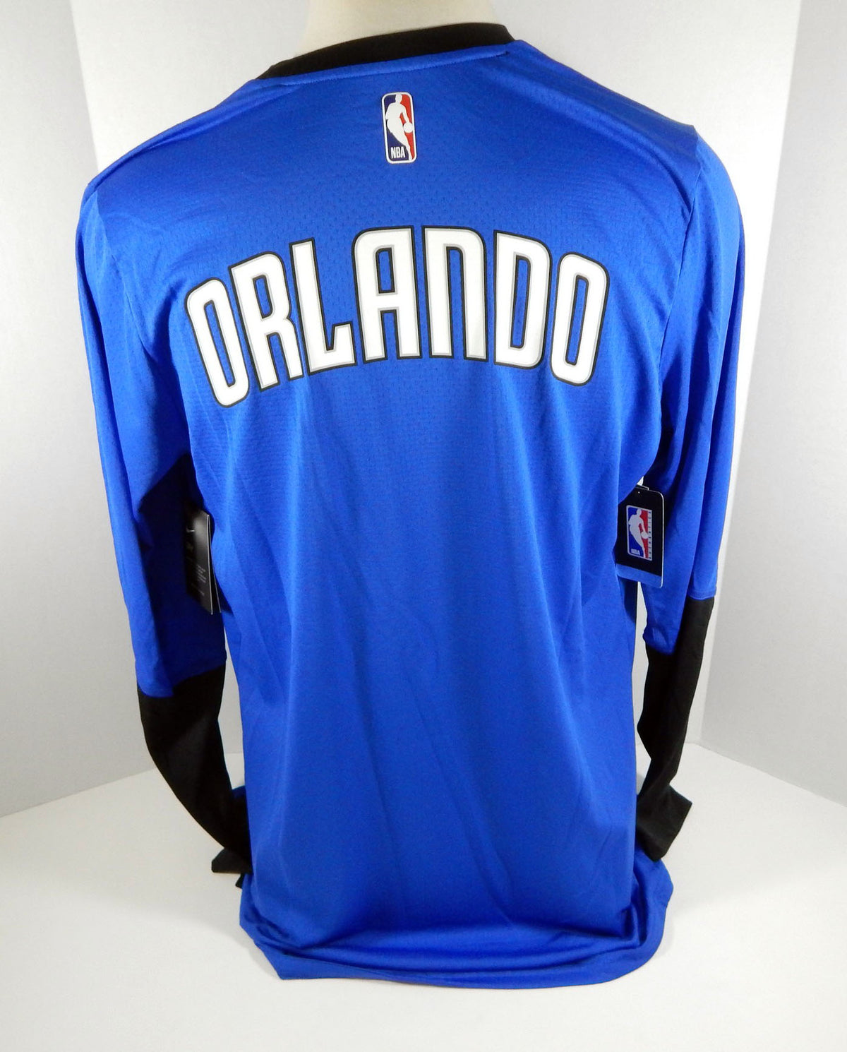 2018-19 Orlando Magic Team Game Issued Blue Shooting Long Sleeve Shirt 2XLT 881S Pic2