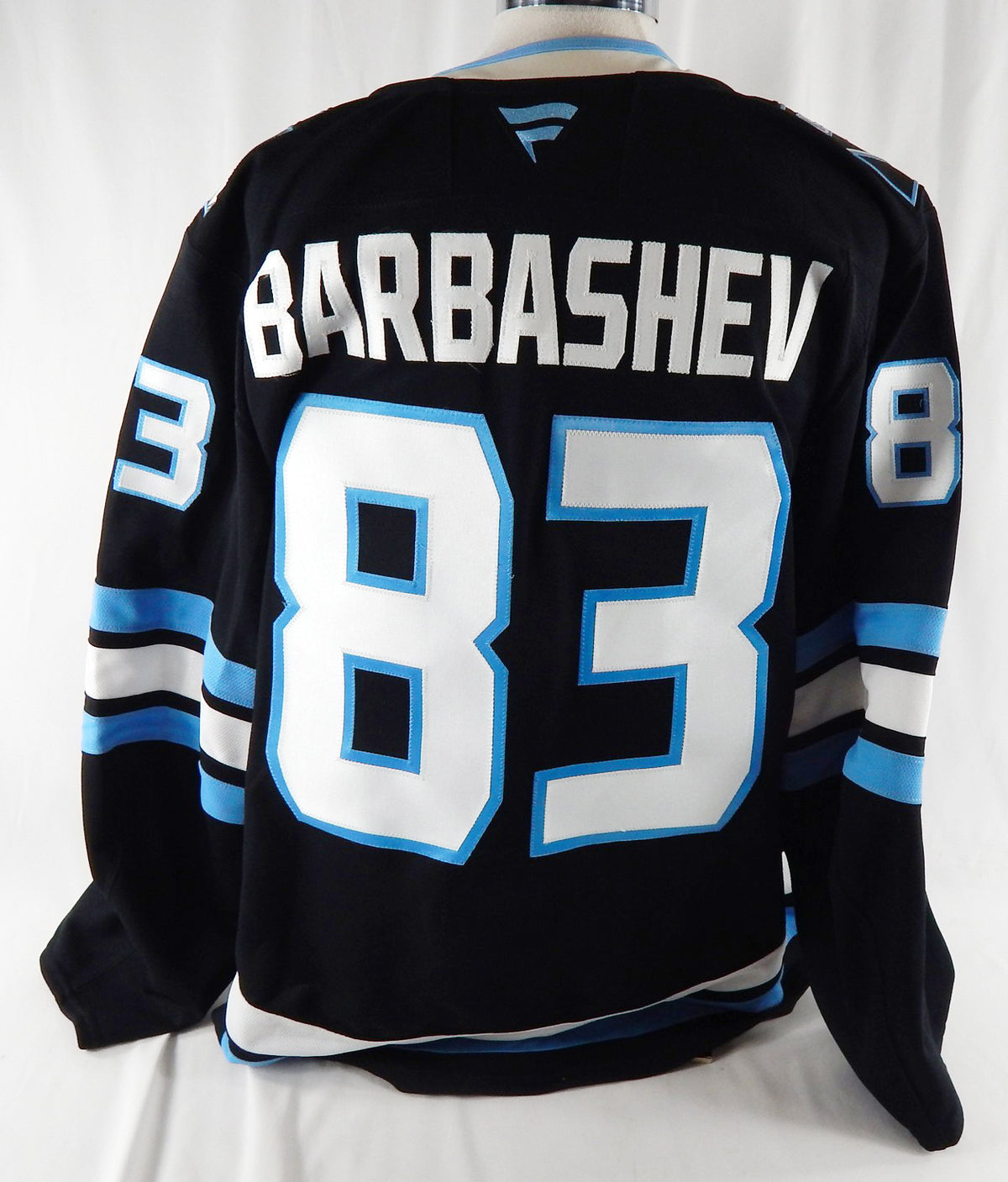2025-26 Utah Mammoth Maxim Barbashev #83 Game Issued Black Jersey 56 DP113329 Pic2