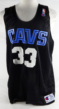 1990s Cleveland Cavaliers #33 Game Issued Black Practice Jersey XXL 058