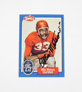 1988 Swell Football Greats Ollie Matson #77 Signed On Card Auto