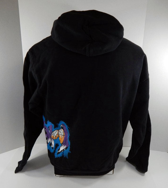 Men's Utah Jazz Thrift Hood Black Hoodie Sweatshirt Los Angeles Supply NWT M 17S Pic2
