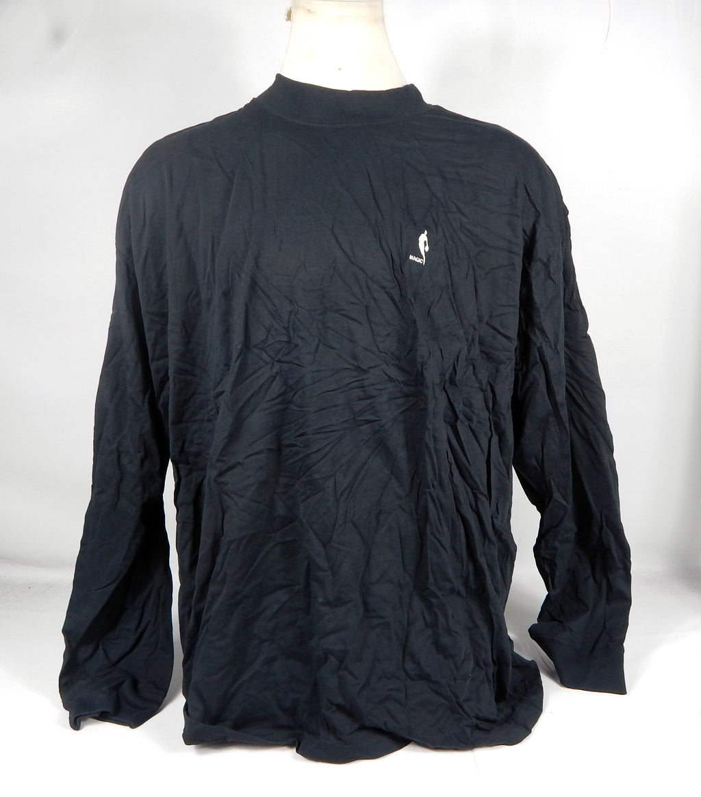 2000s Orlando Magic Team Issued Black Turtleneck Shirt 4XL 713002S
