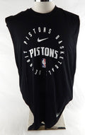 2024-25 Detroit Pistons Tim Hardaway JR #8 Game Used Black Tank T-Shirt XL 116