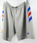 2020s Kansas Jayhawks Game Issued Grey Shorts Basketball 2XL 088