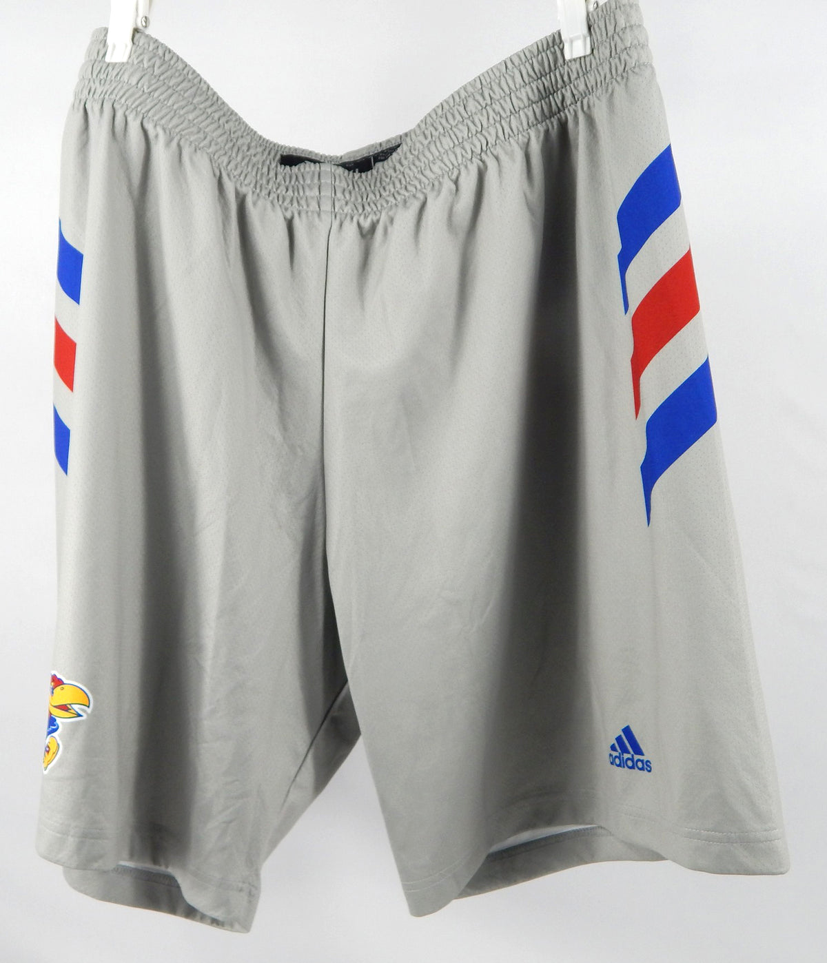 2020s Kansas Jayhawks Game Issued Grey Shorts Basketball 2XL 088