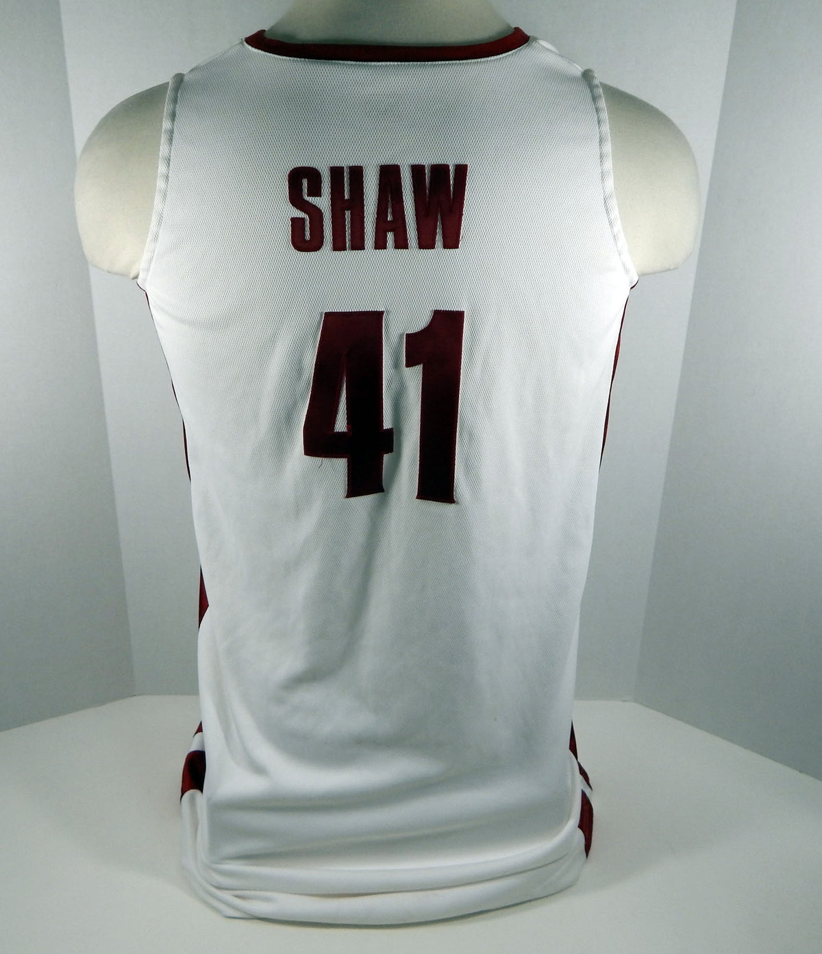 Alabama Crimson Tide Jocelyn Shaw #41 Game Used White Jersey BAMA00192