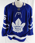 2020-21 Toronto Maple Leafs Rourke Chartier #75 Game Used Blue Jersey 56 802